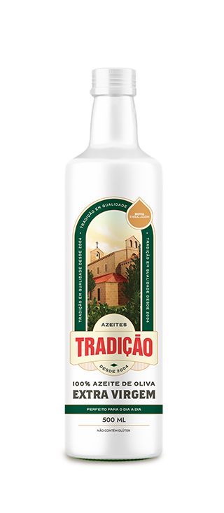 Azeite de Oliva Extra Virgem Tradição Brasileira 500ml – Grupo Brasfoods Azeite de Oliva Extra Virgem Tradição Brasileira 500ml – Grupo Brasfoods